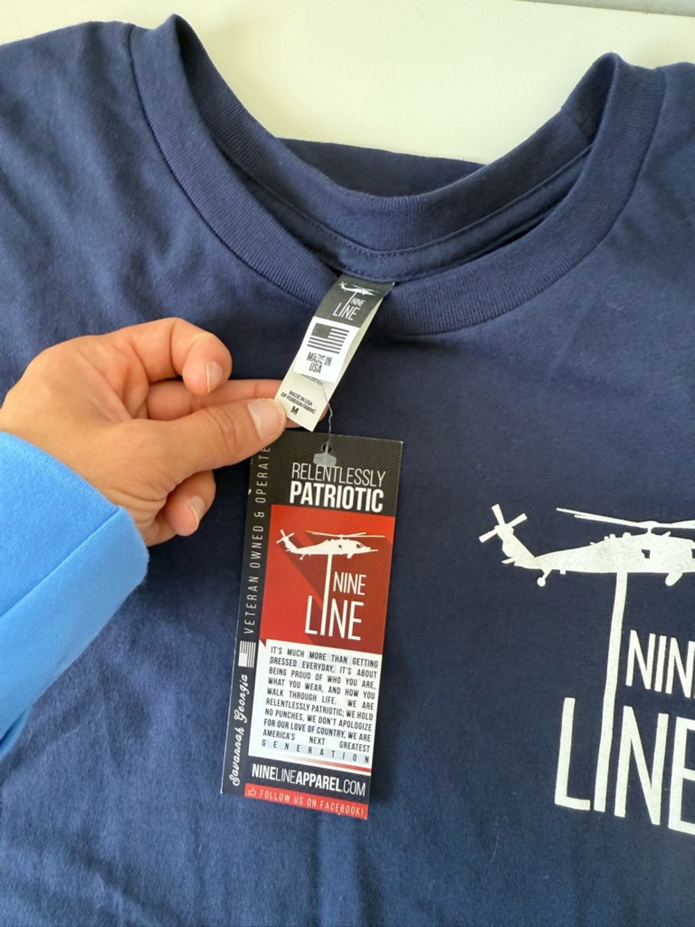 Nine line apparel tshirt - Picture 3 of 3